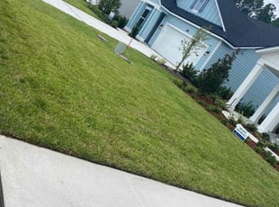Jennifer L.'s grass cutting service result