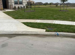 Christine M.'s lawn maintenance service result