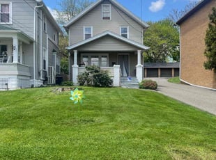 Caroline L.'s yard work service result