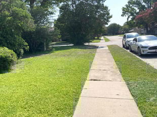 Justin H.'s lawn care service result
