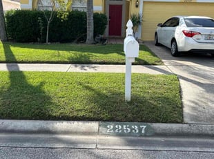 Matthew C.'s turf care service result
