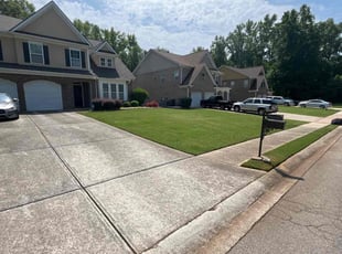 John R.'s grass maintenance service result