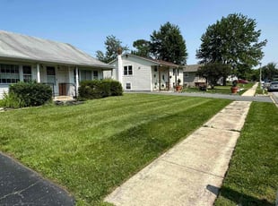 Krystal B.'s lawn maintenance service result