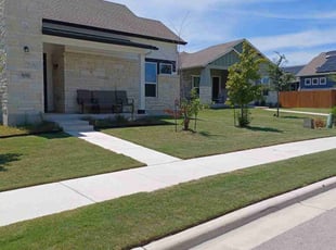 Rebecca V.'s grass cutting service result
