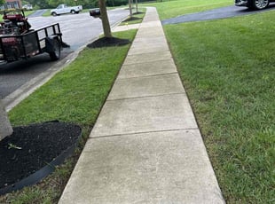 Samantha L.'s turf maintenance service result