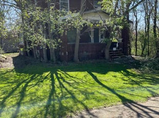 Maria G.'s lawn care service result