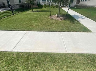 Tim R.'s turf maintenance service result