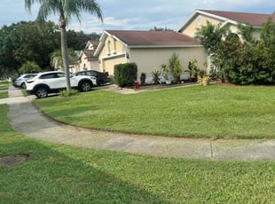 Justin C.'s grass maintenance service result