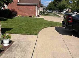 Kathy F.'s lawn care service result