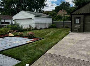 Anthony M.'s grass maintenance service result