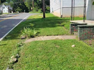 Melissa A.'s lawn care service result