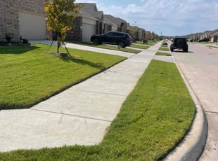 Jim P.'s lawn care services service result