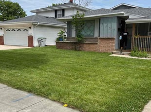 Amy D.'s grass maintenance service result