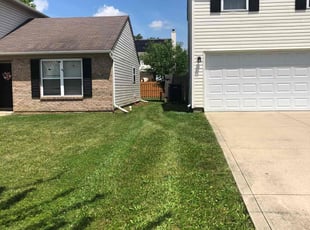 Tiffany H.'s grass maintenance service result