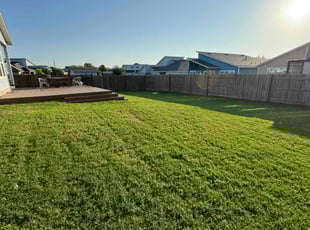 Mary K.'s landscaping service result