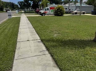 Tracy D.'s grass maintenance service result