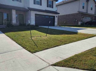 Justin M.'s turf maintenance service result
