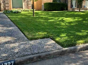 Pey F.'s lawn maintenance service result