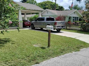 Gloria S.'s turf maintenance service result