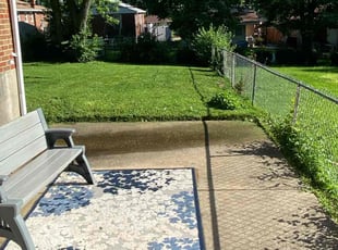 Cheryl H.'s grass cutting service result