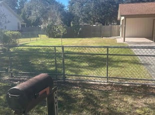 Kim E.'s lawn maintenance service result
