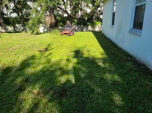 William J.'s lawn maintenance service result