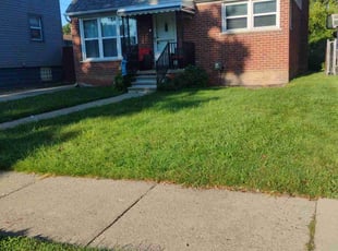 Derrick M.'s lawn care service result