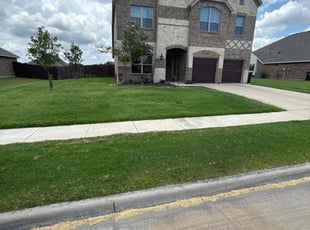 Kim D.'s grass maintenance service result
