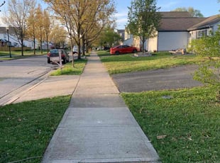 Braden W.'s lawn maintenance service result