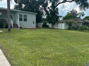 Terry M.'s lawn service service result