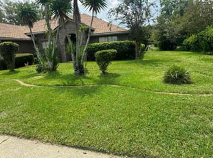 Thuy L.'s grass cutting service result