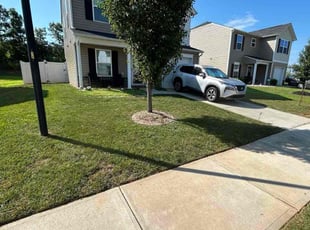 John M.'s lawn maintenance service result