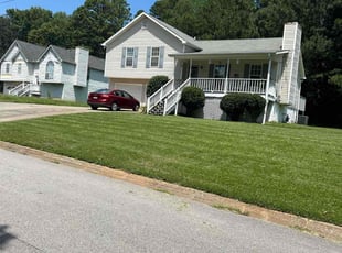 Emma E.'s grass cutting service result