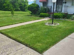 Austin G.'s lawn care services service result
