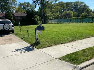 Jazmine M.'s lawn care service result