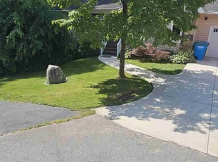 Ellen F.'s lawn maintenance service result