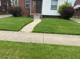 Joseph A.'s turf maintenance service result