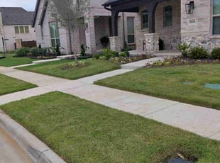 Kayla D.'s lawn service service result