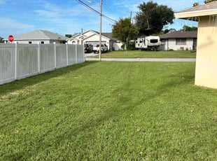Josh T.'s grass maintenance service result