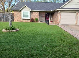 Carla B.'s grass maintenance service result