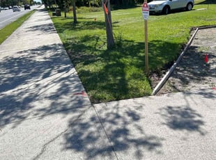 Robin T.'s lawn maintenance service result