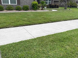Hunter H.'s lawn maintenance service result