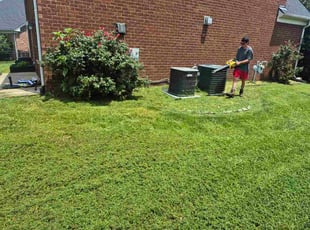 Joyce G.'s grass cutting service result