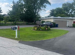 Lauren T.'s turf maintenance service result