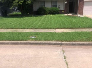 John W.'s lawn care service result