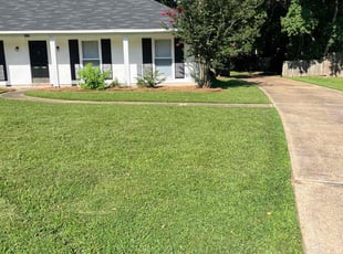 Jenai W.'s lawn service service result