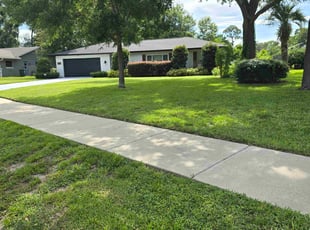 Susan M.'s lawn care services service result