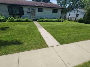 Jane B.'s turf care service result