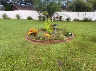 Heather C.'s grass maintenance service result