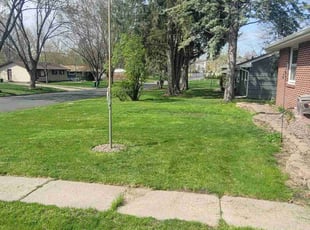 Charles R.'s lawn care service result